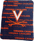 Logo Brands NCAA Classic Fleece Throw Blanket -50” x 60” Ultra-Soft Game Day Blanket with Bold Team Colors & Logo – Cozy College Team Bedding for Fans & Alumni