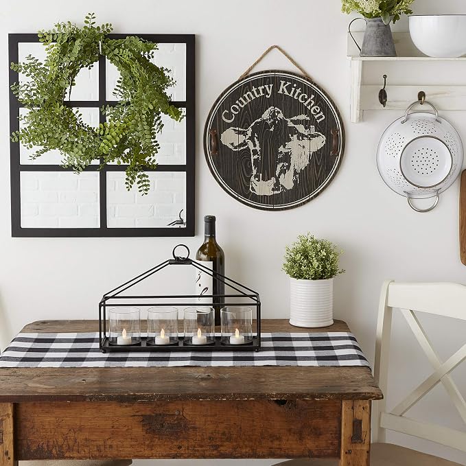 DII Farmhouse Wall Art Sign, Cow Kitchen