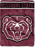 Northwest NCAA Unisex-Adult Raschel Throw Blanket