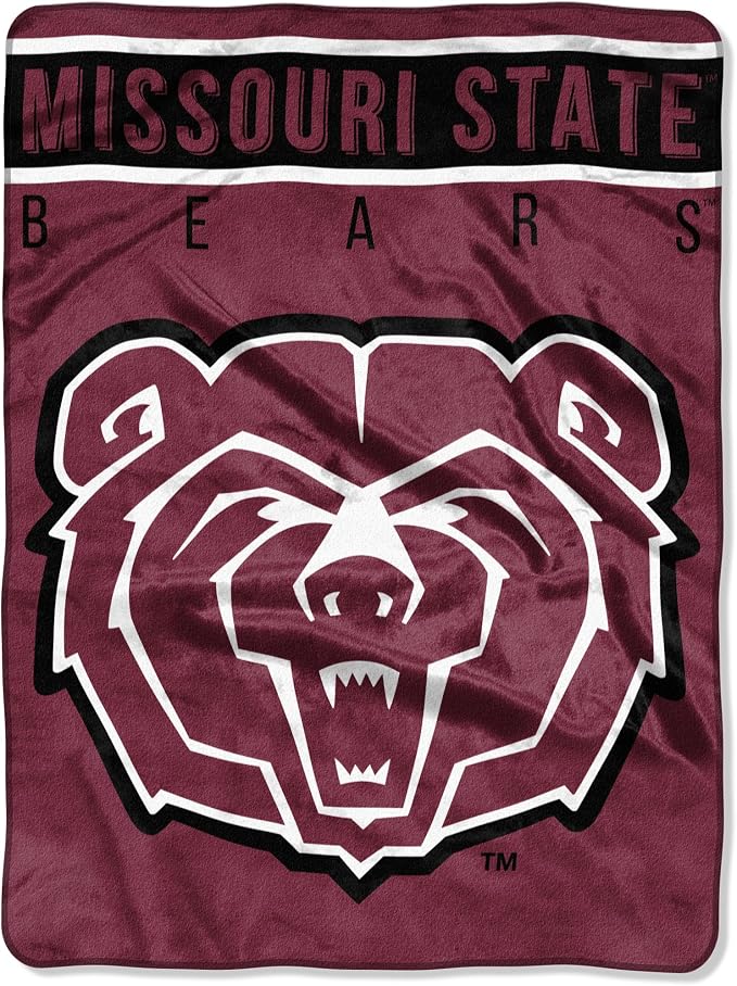 Northwest NCAA Unisex-Adult Raschel Throw Blanket