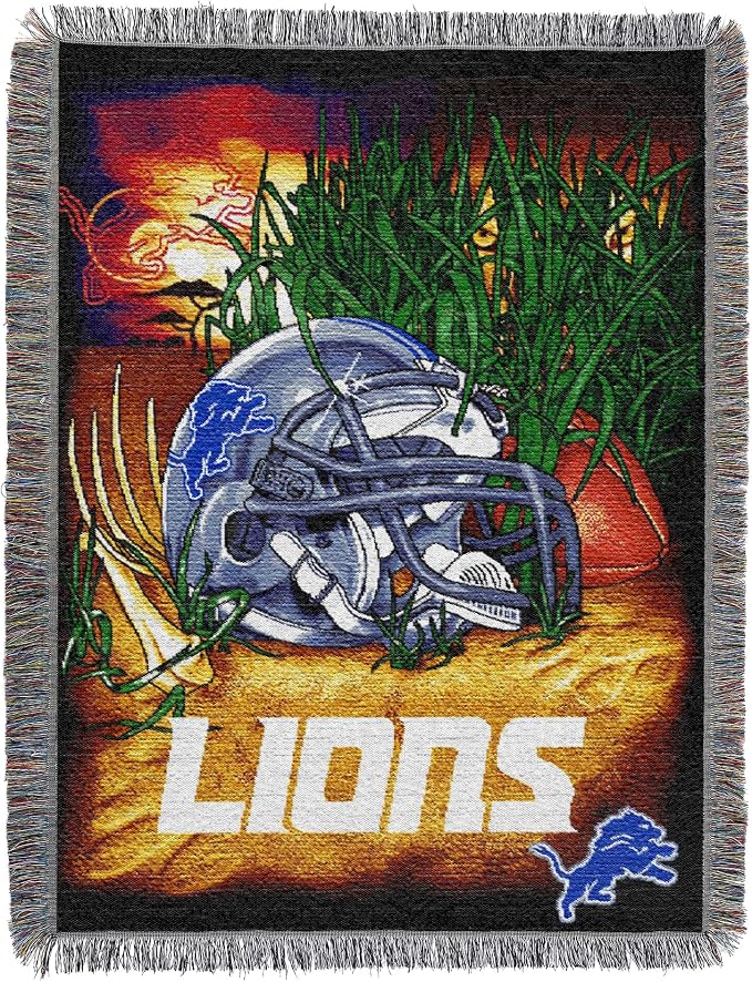 Northwest NFL Woven Tapestry Wall Hanging, 48 x 60 Inches, Officially Licensed, Decorative Fringes