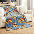 Super Mario Bowser Kids Throw Blanket, 46 in x 60 in, Soft Cozy Decorative Blanket for Couch, Bed, or Gaming Room (Officially Licensed Product) by Franco