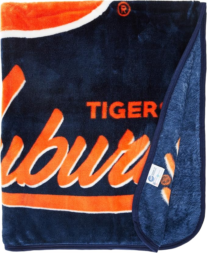 Northwest NCAA Unisex-Adult Raschel Throw Blanket