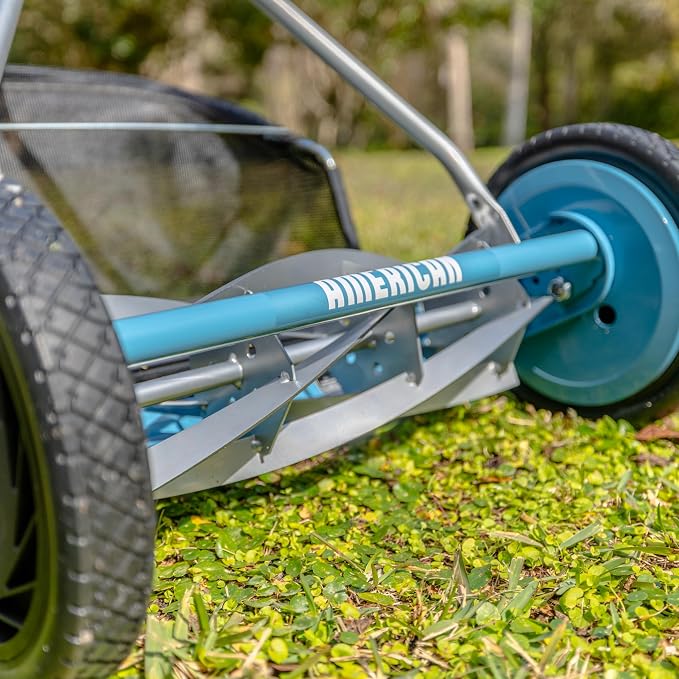 American Lawn Mower 1604-16 16" 5-Blade Reel Mower with Grass Catcher