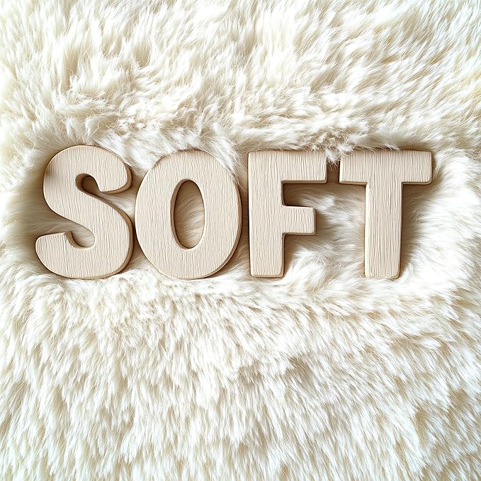 OLANLY 7x9 Machine Washable Large Area Rugs for Living Room, Bedroom, Soft Fluffy Shaggy Bedside Rug, Indoor Floor Carpet for Kids Girls and Boys, Dorms, Nursery, Home Decor Aesthetic, Ivory