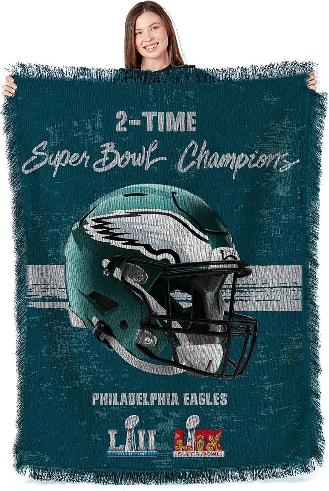 Northwest NFL Woven Tapestry Wall Hanging, 48 x 60 Inches, Officially Licensed, Decorative Fringes
