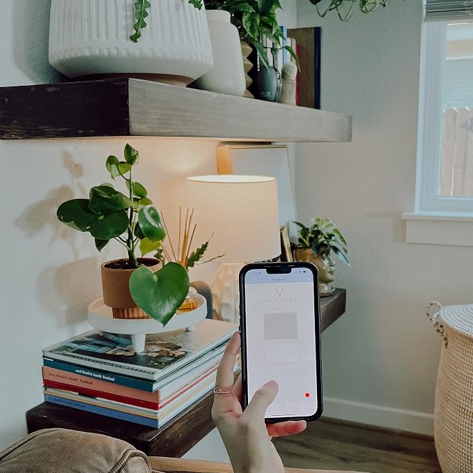 Feit Electric Smart Wi-Fi A19 Filament LED Light Bulb, 60W Equivalent, Soft White 2700K, E26 Base, Dimmable, Alexa & Google Home Compatible, App & Voice Control, No Hub Required, A1960CL/927CA/FIL/AG