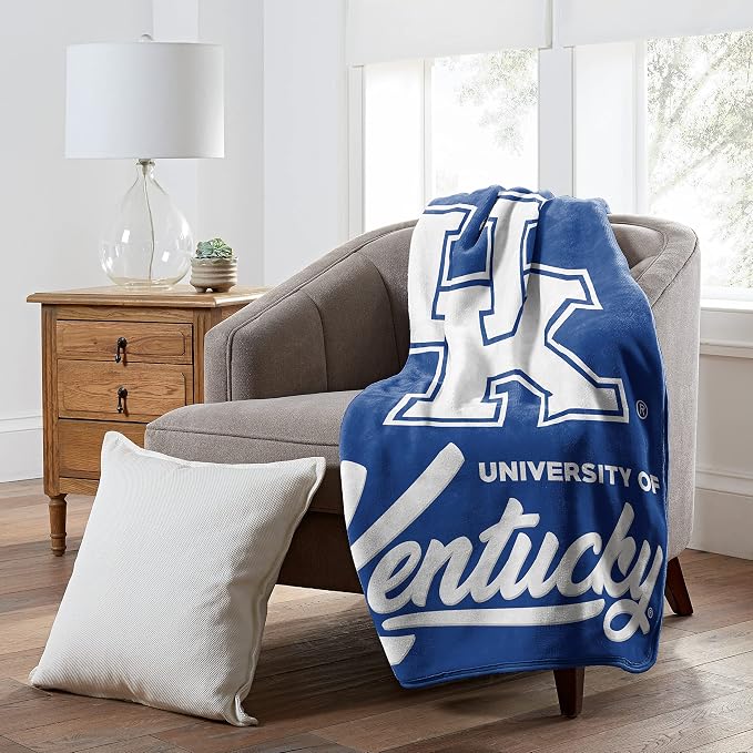 Northwest NCAA Unisex-Adult Raschel Throw Blanket