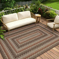 GarveeHome Washable 4x6 Area Rug Living Room Modern Easy Jute Area Rugs | Non Slip Stain Resistant Easy Jute Dining Room Throw Carpet Solid Area Rug for Kitchen Bedroom Nursery Home Decor, Tan/Brown