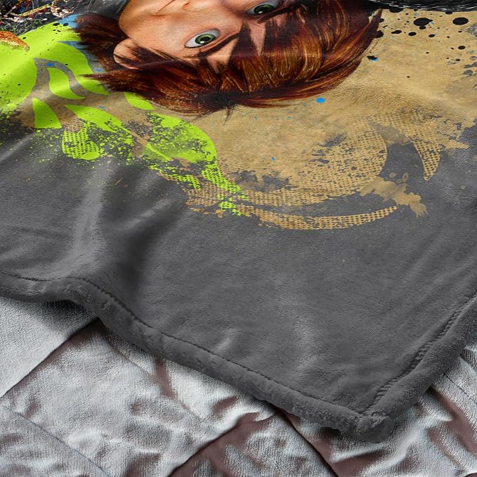 Northwest How to Train Your Dragon Follow My Lead Silk Touch Throw Blanket 40x50 inches