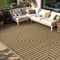Lahome Tan Rug for Living Room,Geometric 8x10 Washable Nature Easy Jute Rug | Farmhouse Rhombus Non Slip Non Shedding Indoor Outdoor Carpet for Backyard Deck Office Classroom Decor