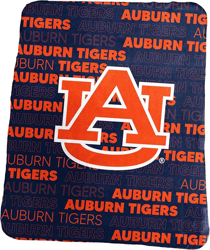 Logo Brands NCAA Classic Fleece Throw Blanket -50” x 60” Ultra-Soft Game Day Blanket with Bold Team Colors & Logo – Cozy College Team Bedding for Fans & Alumni