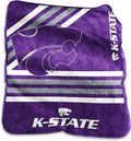 Logo Brands NCAA Raschel Throw Blanket – 50 x 60 Soft Fleece Blanket, Officially Licensed Collegiate Design, Cozy Throw for Tailgating, Game Day, & Home Décor