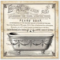 Stupell Home Décor Old English Tub Pears' Soap Wall Plaque Art, 12 x 0.5 x 12, Proudly Made in USA