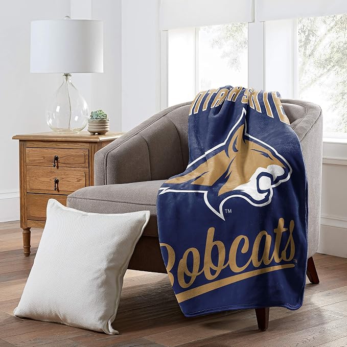 Northwest NCAA Unisex-Adult Raschel Throw Blanket