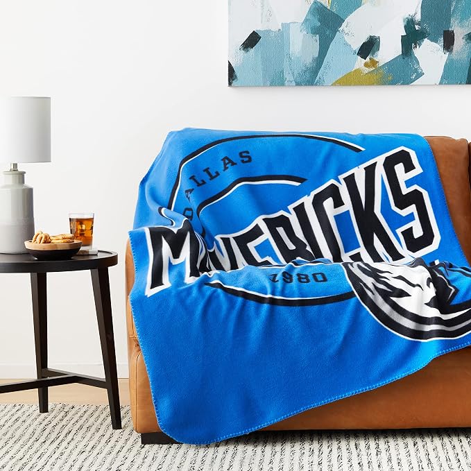 Northwest NBA Dallas Mavericks Unisex-Adult Fleece Throw Blanket, 50" x 60", Campaign