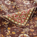 Greenland Home Barefoot Bungalow Audrey Throw Blanket, Chocolate,60 x 50-inch