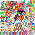 Amy & Benton 200PCS Party Favors for Kids 4-8 Goodie Bags Stuffers,Prize Box Toys for Kids Classroom,Toddler Bulk Fidget Toys Pinata Fillers,Classroom Birthday Gift Carnival Prizes Rewards