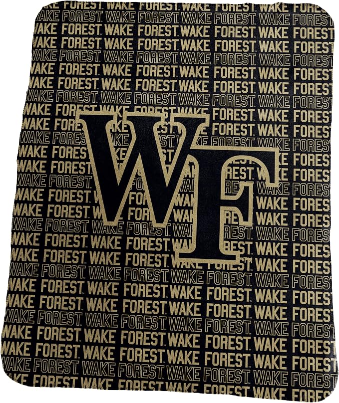 Logo Brands NCAA Classic Fleece Throw Blanket -50” x 60” Ultra-Soft Game Day Blanket with Bold Team Colors & Logo – Cozy College Team Bedding for Fans & Alumni