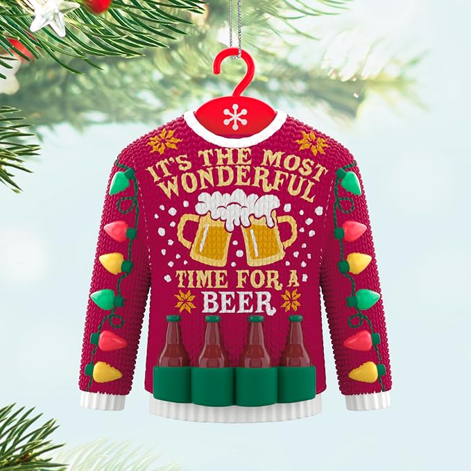 Hallmark Keepsake Christmas Ornament, Christmas Cheers, Funny Gifts