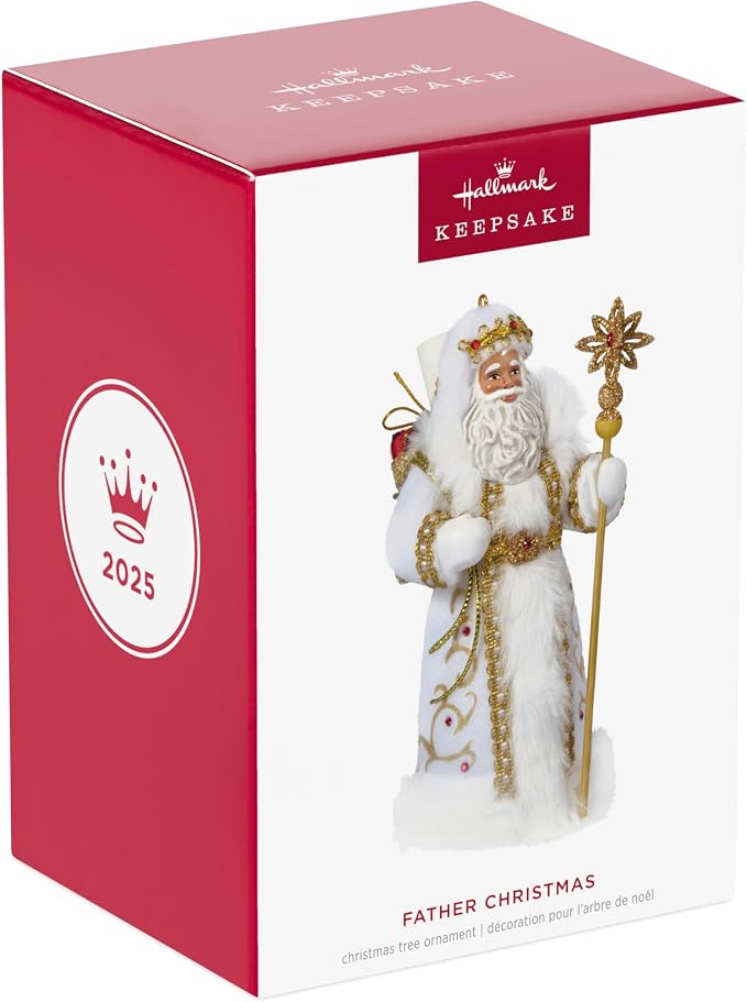 Hallmark Keepsake Christmas Ornament (Black Father Christmas)