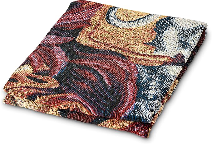 Northwest Harry Potter Woven Tapestry Throw Blanket, Designer Home Décor, Modern, Unique Gift, 48" x 60", Gryffindor Shield