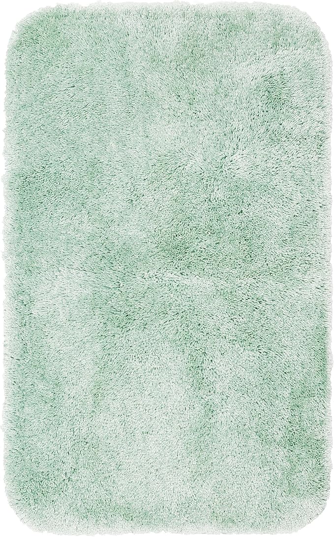 Mohawk Home Goliath Machine Washable Bath Mat 20" x 34" Sea Mist