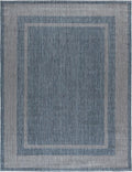 SAFAVIEH Courtyard Area Rug 9x12, Large Navy & Grey CY8477-40021