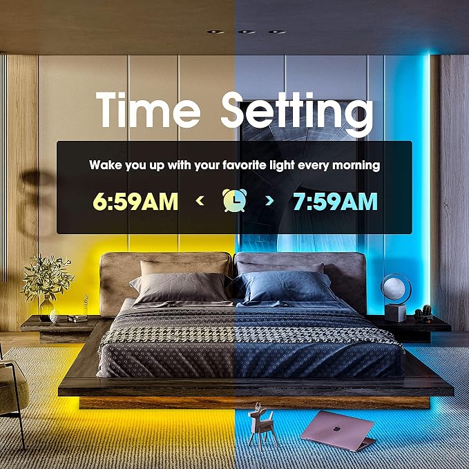 GIDERWEL Smart ZigBee 32.8ft RGB LED Strip Lights Dimmable Kit with ZigBee 3.0 Controller Work with ZigBee Hub Bridge Echo Plus for APP/Voice Control Ambiance Lighting Alexa LED Strips