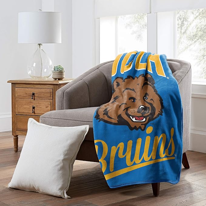 Northwest NCAA Unisex-Adult Raschel Throw Blanket