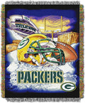 Northwest NFL Woven Tapestry Wall Hanging, 48 x 60 Inches, Officially Licensed, Decorative Fringes
