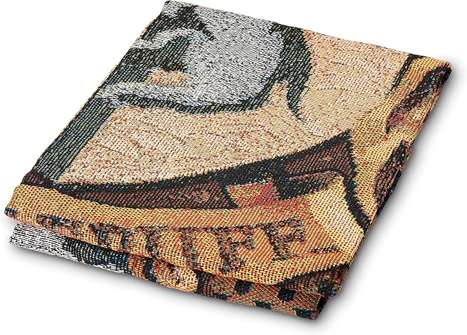 Northwest Harry Potter Woven Tapestry Throw Blanket, Designer Home Décor, Modern, Unique Gift, 48" x 60", Hufflepuff Crest