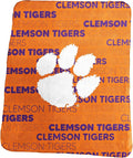 Logo Brands NCAA Classic Fleece Throw Blanket -50” x 60” Ultra-Soft Game Day Blanket with Bold Team Colors & Logo – Cozy College Team Bedding for Fans & Alumni