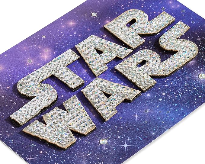Papyrus Star Wars Birthday Card (May the Force Be With You)