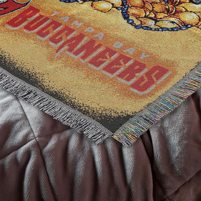 Northwest NFL Woven Tapestry Wall Hanging, 48 x 60 Inches, Officially Licensed, Decorative Fringes