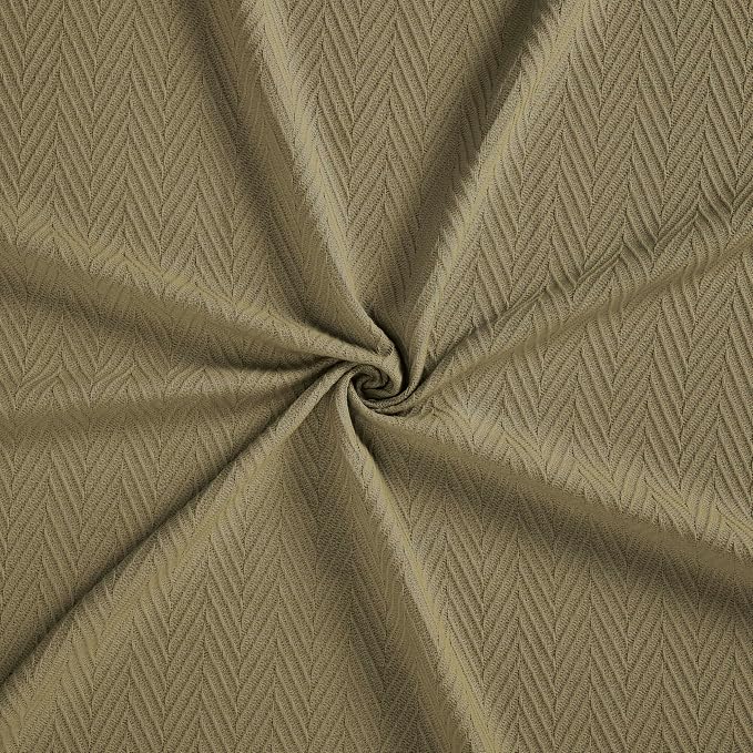 Superior Metro All-Season Cotton Blanket, Woven Blanket for Couch, Bed, Bedding, Farmhouse, Home Essentials, Cute and Cozy Bohemian Blankets, Herringbone Weave, King, Sage