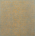 Unique Loom Jill Zarin Outdoor Collection Area Rug - Cape Town (7' 10'' Square, Yellow and Aqua/ Light Blue)