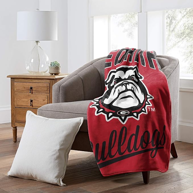 Northwest NCAA Unisex-Adult Raschel Throw Blanket