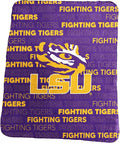 Logo Brands NCAA Classic Fleece Throw Blanket -50” x 60” Ultra-Soft Game Day Blanket with Bold Team Colors & Logo – Cozy College Team Bedding for Fans & Alumni
