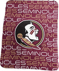 Logo Brands NCAA Classic Fleece Throw Blanket -50” x 60” Ultra-Soft Game Day Blanket with Bold Team Colors & Logo – Cozy College Team Bedding for Fans & Alumni