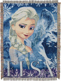 Northwest Frozen Woven Tapestry Throw Blanket, 48" x 60", Cold Hearted