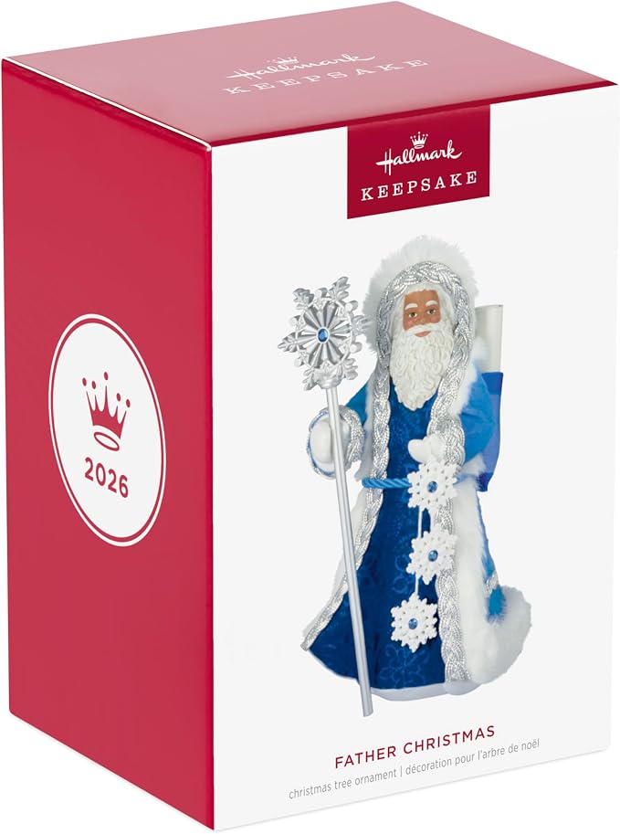 Hallmark Keepsake Christmas Ornament (Black Father Christmas)