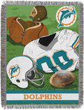Northwest NFL Woven Tapestry Wall Hanging, 48 x 60 Inches, Officially Licensed, Decorative Fringes