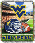 Officially Licensed NCAA "Home Field Advantage" Woven Tapestry Throw Blanket, 48" x 60", Multi Color
