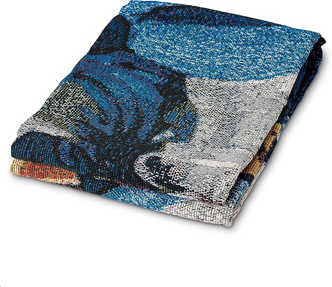 Northwest Harry Potter Woven Tapestry Throw Blanket, Designer Home Décor, Modern, Unique Gift, 48" x 60", Ravenclaw Crest (Pack of 6)