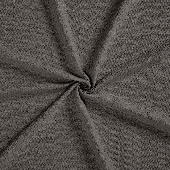 Superior Metro All-Season Cotton Blanket, Woven Blanket for Couch, Bed, Bedding, Farmhouse, Home Essentials, Cute and Cozy Bohemian Blankets, Herringbone Weave, King, Charcoal