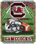 Officially Licensed NCAA "Home Field Advantage" Woven Tapestry Throw Blanket, 48" x 60", Multi Color