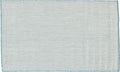 Nourison Home Courtyard Ivory Aqua 3' x 5' Area Rug - Easy Clean, Non Shedding, Bed Room, Living Room, Dining Room, Kitchen (3' x 5')