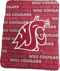 Logo Brands NCAA Classic Fleece Throw Blanket -50” x 60” Ultra-Soft Game Day Blanket with Bold Team Colors & Logo – Cozy College Team Bedding for Fans & Alumni