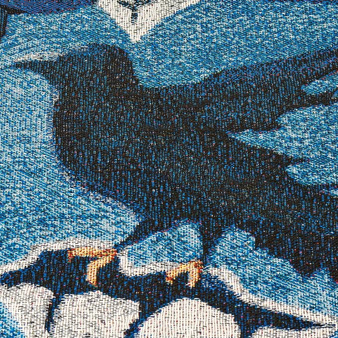 Northwest Harry Potter Woven Tapestry Throw Blanket, Designer Home Décor, Modern, Unique Gift, 48" x 60", Ravenclaw Crest (Pack of 6)